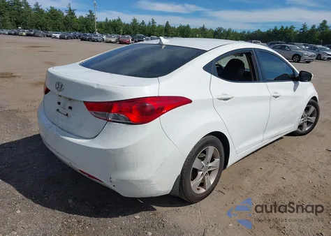 2012 Hyundai Elantra Gls из США, поврежденный, VIN 5NPDH4AE8CH137898
